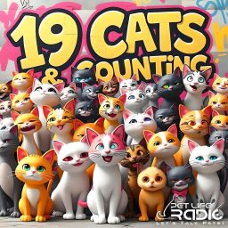 Artwork for 19 Cats and Counting on Pet Life Radio (PetLifeRadio.com)