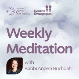 Artwork for Weekly Meditation with Rabbi Angela Buchdahl