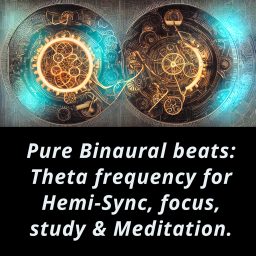 Artwork for Pure Binaural Beats: Theta Frequency for Hemi-Sync, focus, study and meditation. By: Nature's Frequency FM | Binaural ASMR