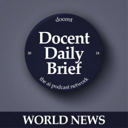 Artwork for The Docent Daily Brief, World News Edition