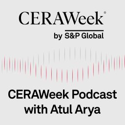 Artwork for CERAWeek Podcast with Atul Arya