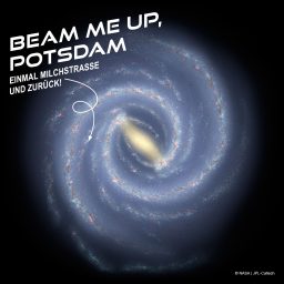 Artwork for Beam me up, Potsdam - Einmal Milchstraße und zurück!