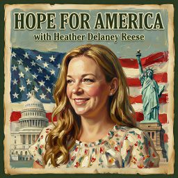 Artwork for Hope For America with Heather Delaney Reese