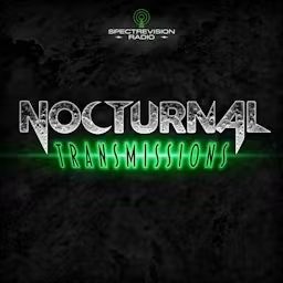 Artwork for NOCTURNAL TRANSMISSIONS : dark tales, both old and new, performed by voice artist Kristin Holland