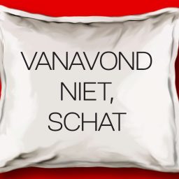 Artwork for Vanavond niet, schat