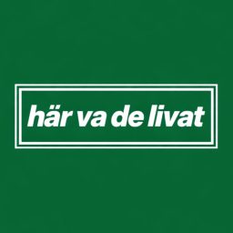 Artwork for Här va de livat