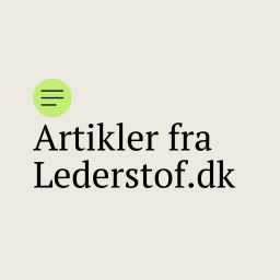 Artwork for Artikler fra Lederstof.dk