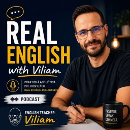 Artwork for Real English with Viliam