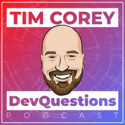 Artwork for DevQuestions with Tim Corey