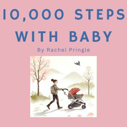 Artwork for 10,000 steps with baby