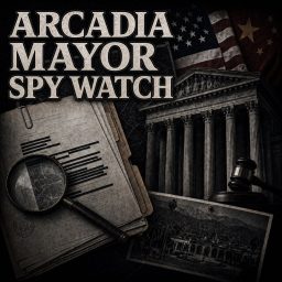 Artwork for Arcadia Mayor Spy Watch