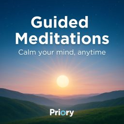 Artwork for Guided Meditations: Clear your mind, anytime