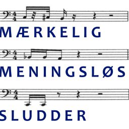 Artwork for MÆRKELIG, MENINGSLØS, SLUDDER