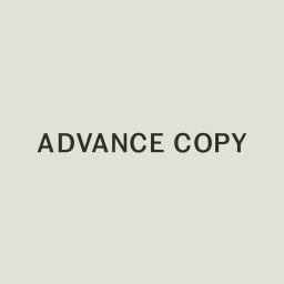 Artwork for Advance Copy