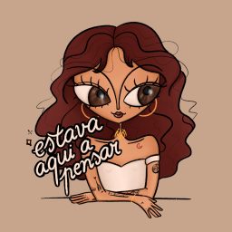 Artwork for estava aqui a pensar
