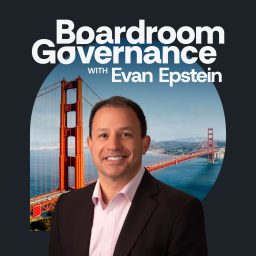 Artwork for Boardroom Governance with Evan Epstein