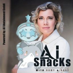 Artwork for AI Snacks With Romy & Roby: Democratizing AI Technologies