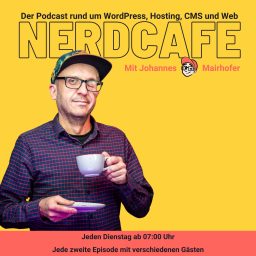 Artwork for nerdcafe. Der Podcast rund um WordPress, Hosting, CMS und Web.