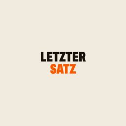 Artwork for Letzter Satz