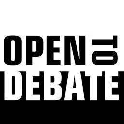 Artwork for Open to Debate