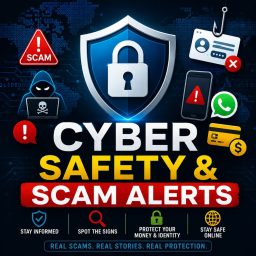 Artwork for Cyber Safety & Scam Alerts