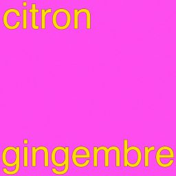Artwork for Citron Gingembre