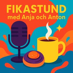 Artwork for Fikastund med Anja och Anton