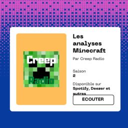 Artwork for Les analyses Minecraft