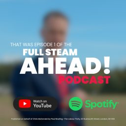 Artwork for Full Steam Ahead! With Chris McDonald