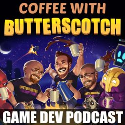 Artwork for Game Dev Podcast | Coffee with Butterscotch
