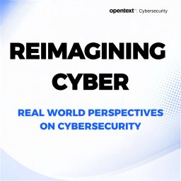 Artwork for Reimagining Cyber - real world perspectives on cybersecurity