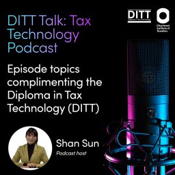 Artwork for DITT Talk: Tax Technology